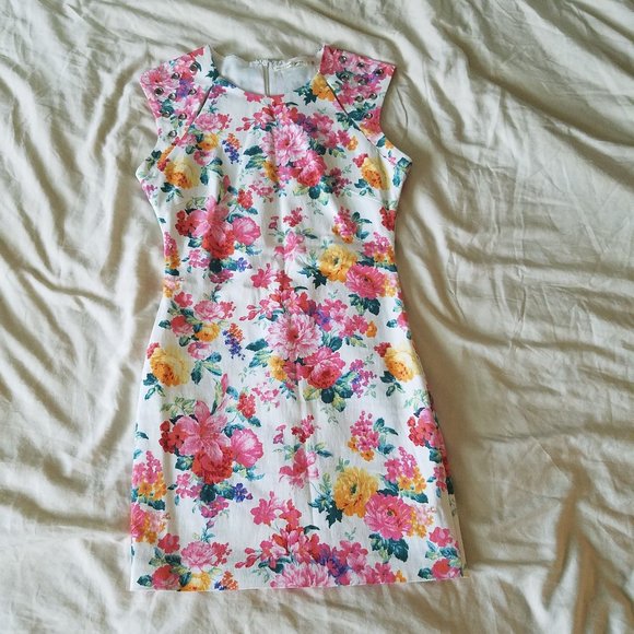 Mustard Seed Dresses Mustard Seed White Bodycon Minidress With